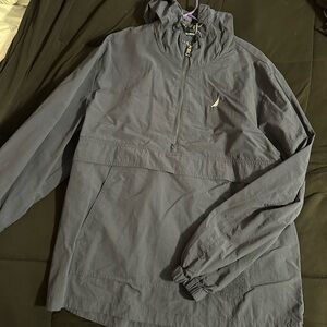 Nautica Men's Blue Windbreaker Jacket